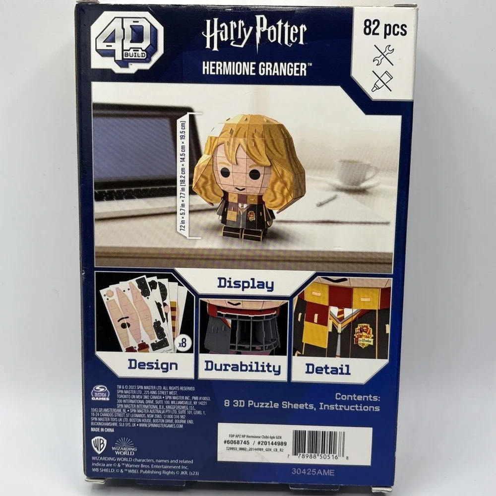 4D Build Harry Potter 3D Puzzle Model Kits, Building Toys Puzzles Teens & Adults